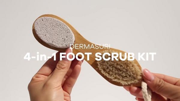 Dermasuri 4-in-1 Exfoliating Foot Scrub Kit #6