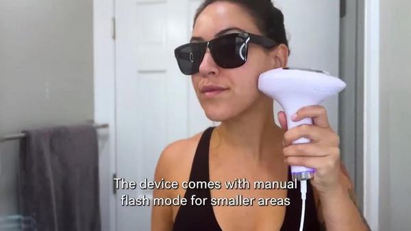 Michael Todd Beauty Lumos IPL FDA-cleared ice cooling hair removal device with 999,999 flashes #9