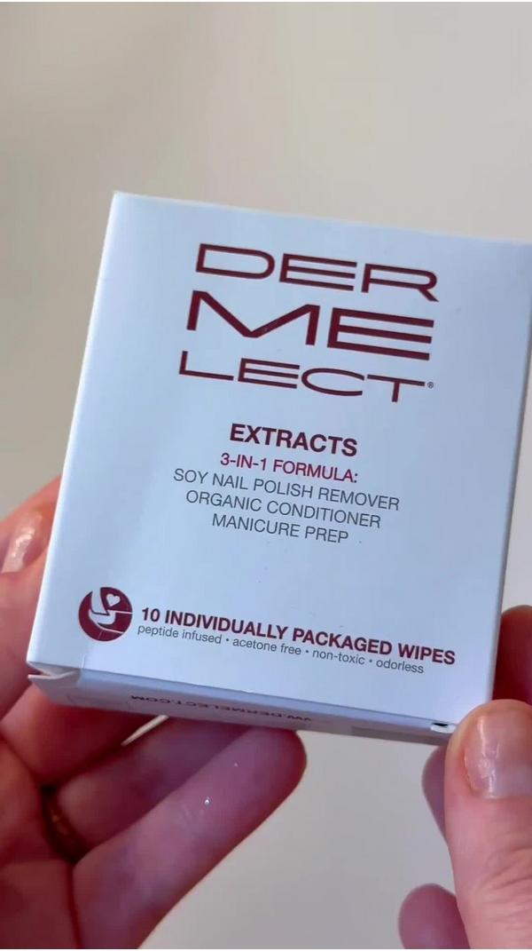 Dermelect Extracts 3-In-1 Soy Nail Polish Remover #8