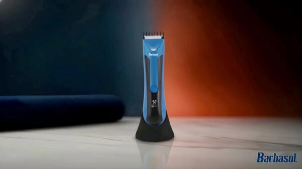 Barbasol Shaving Rechargeable Cordless Waterproof LCD Screen Ceramic Body Hair Trimmer #10