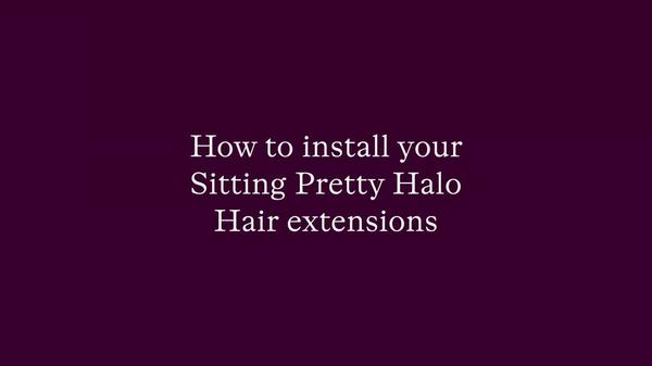 Sitting Pretty The Go-To Blonde Halo Human Hair Extension #10