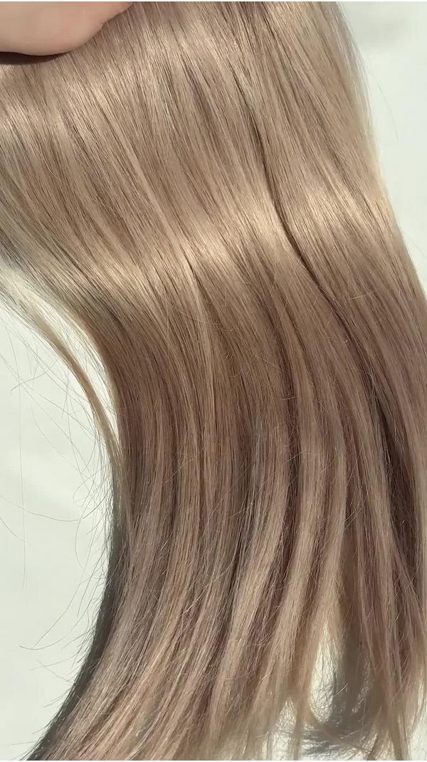 Sitting Pretty The Go-To Blonde Halo Human Hair Extension #9