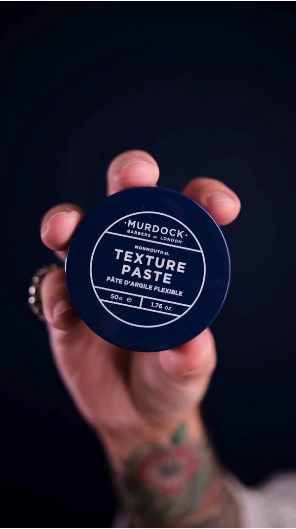 Murdock London Texture Paste | Unique Textured Low-Sheen Finish | 1.76 Oz #8