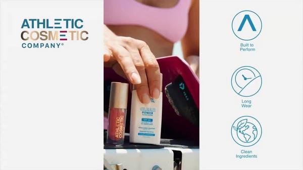 Athletic Cosmetic Company Clear Power Sunscreen SPF 50 Invisible No White Cast Sweat & Water Resistant #10