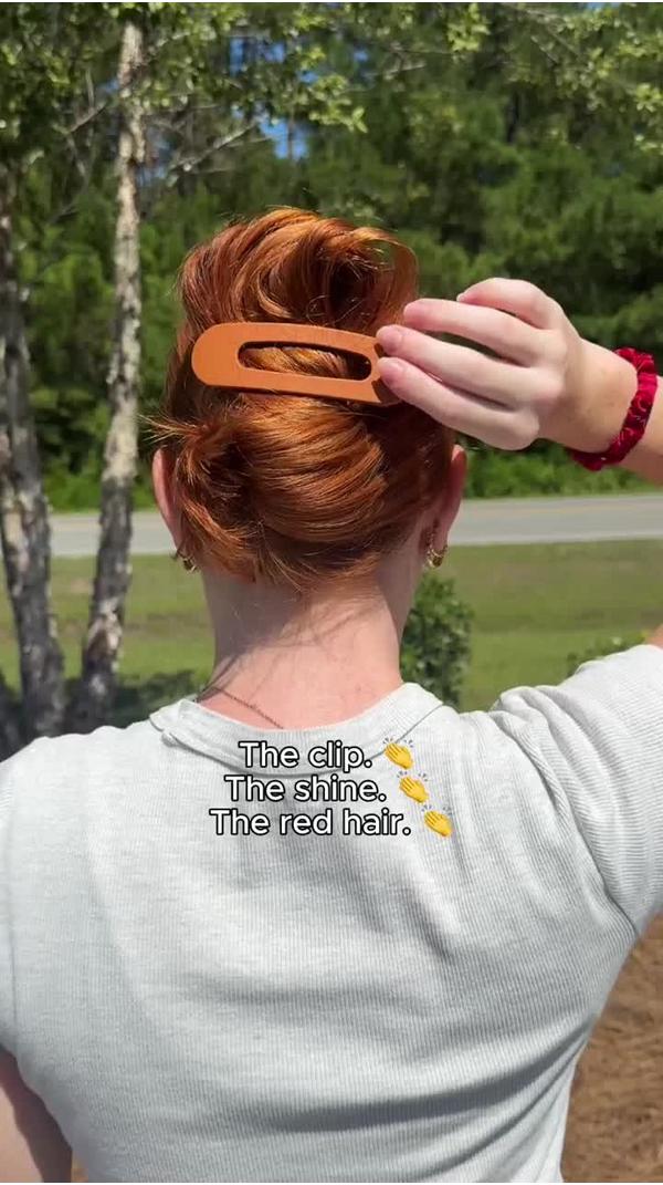 How To Be A Redhead Redhead Flat Lay Claw Clips #6