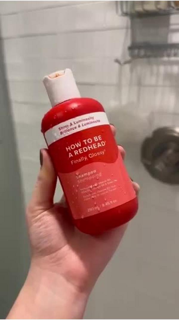 How To Be A Redhead Finally Glossy Shine & Luminosity Shampoo #10