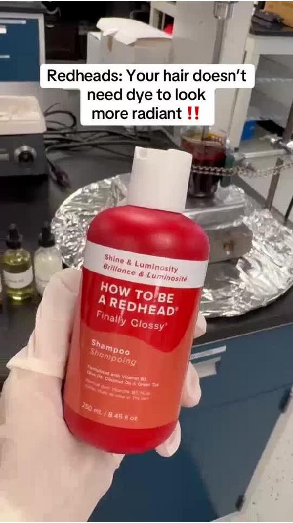 How To Be A Redhead Finally Glossy Shine & Luminosity Shampoo #11