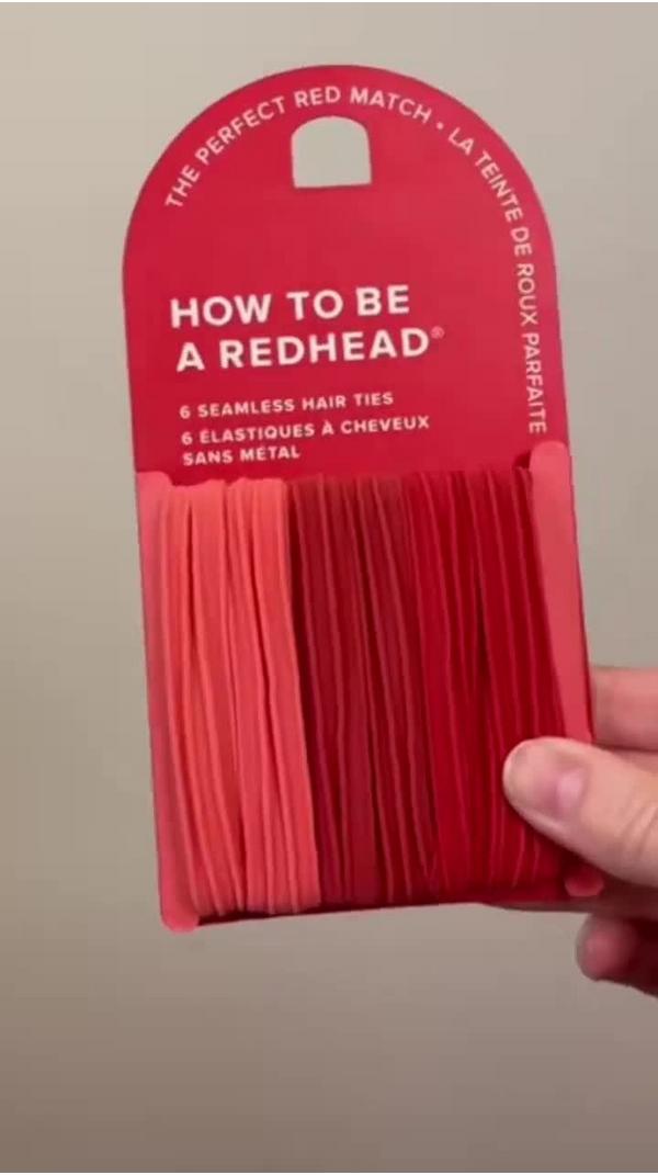 How To Be A Redhead Redhead Seamless Hair Ties #7