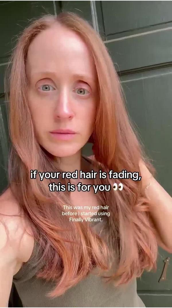 How To Be A Redhead Finally Vibrant Color-Deposit Shampoo #11